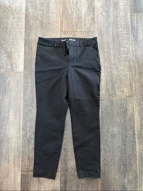 Old Navy Black Cropped Ankle Pants
